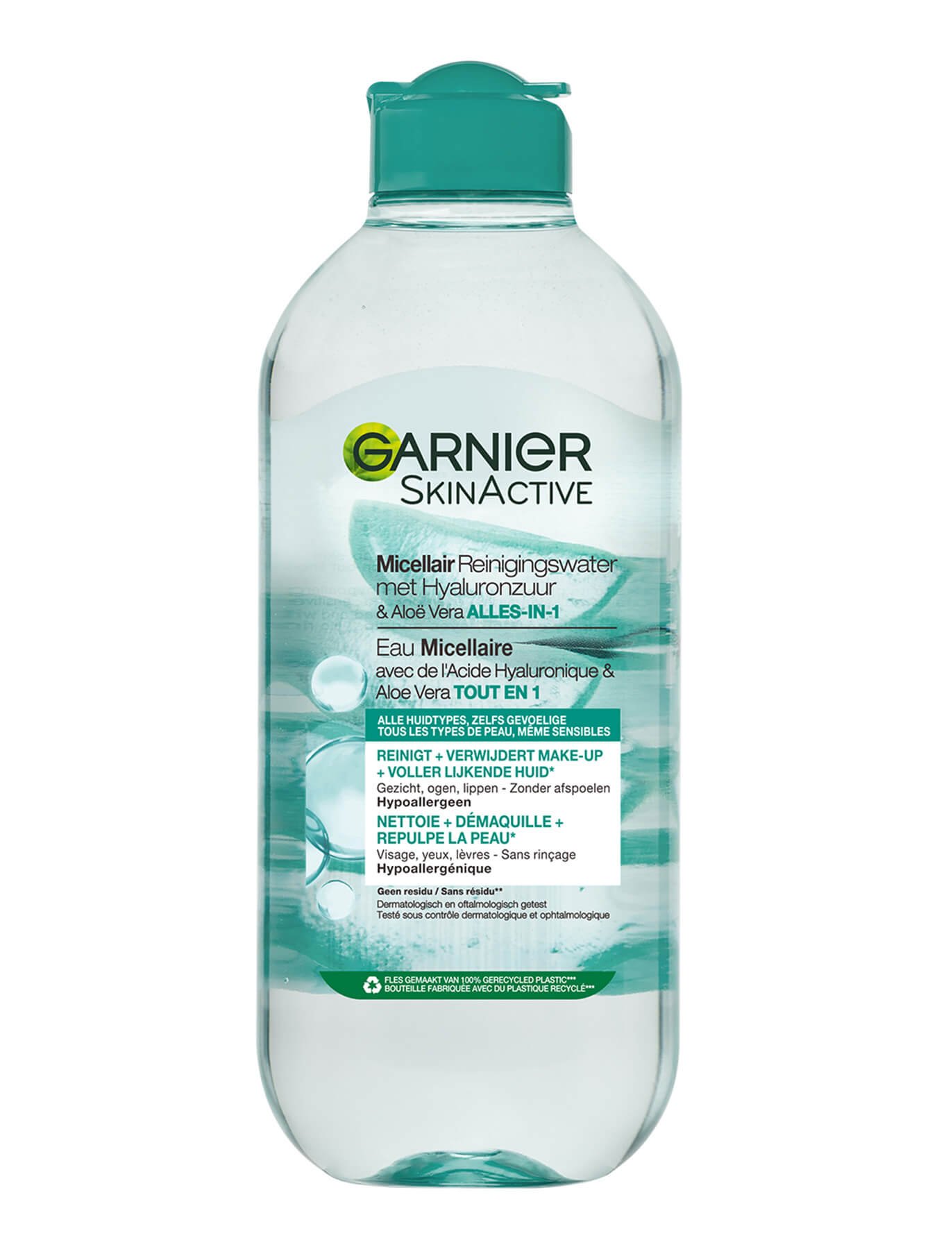 Garnier - *Skin Active* - Eau Micellaire Aloe Hyaluronic 400ml - Tous types  de peaux