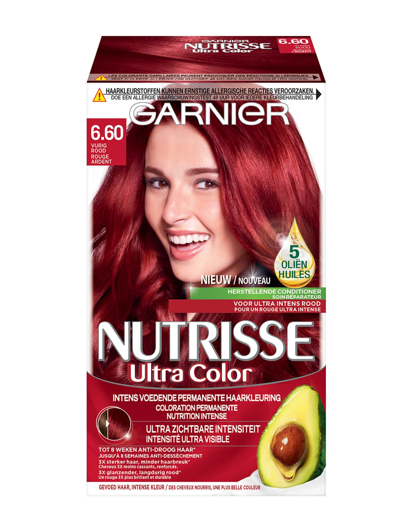 Nutrisse Ultra Color Vurig rood | Garnier Nutrisse