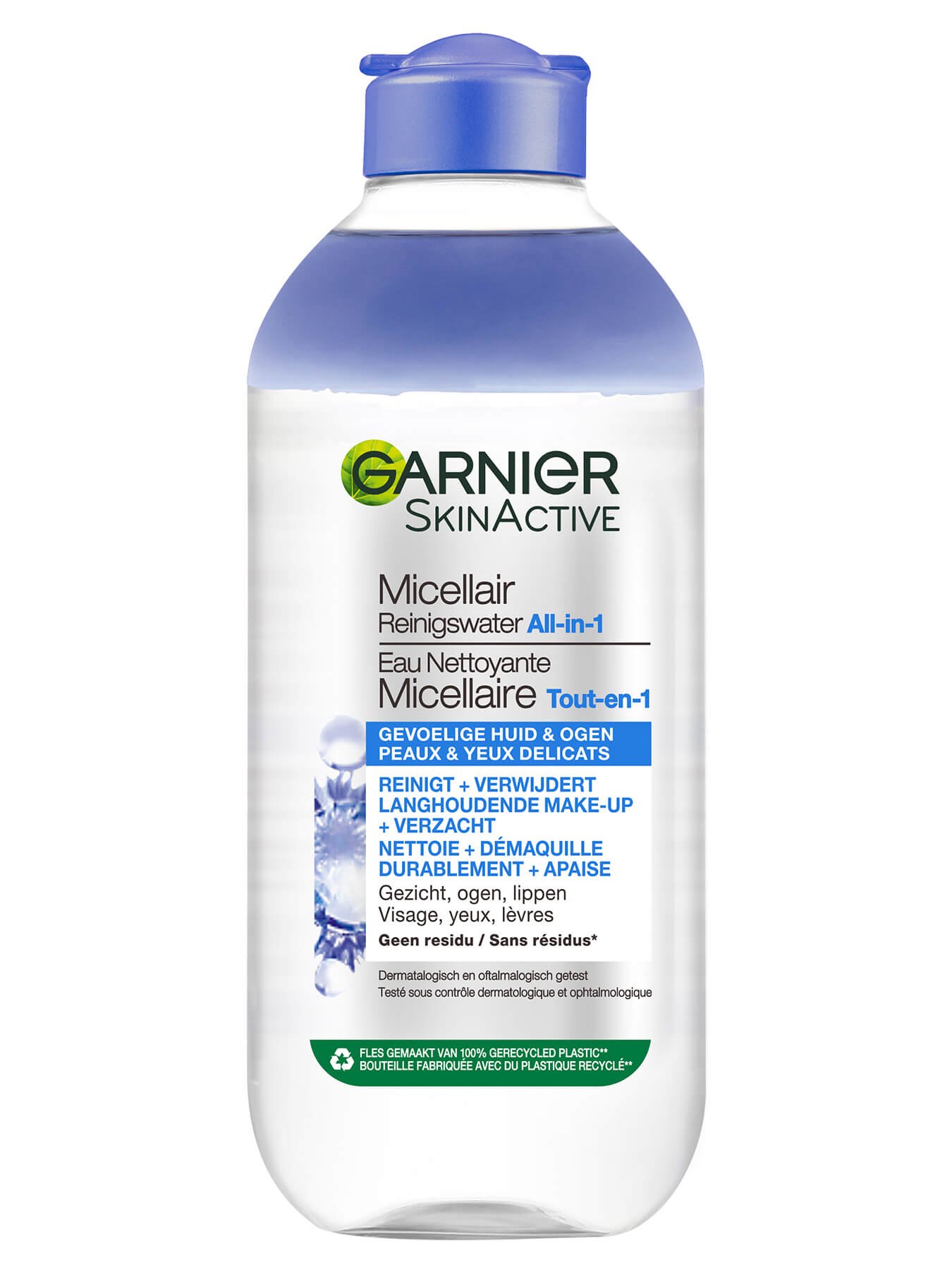 Garnier SkinActive - Pack 2x Eau micellaire pour peaux sensibles - 2x400 ml  - MaxiBeauty